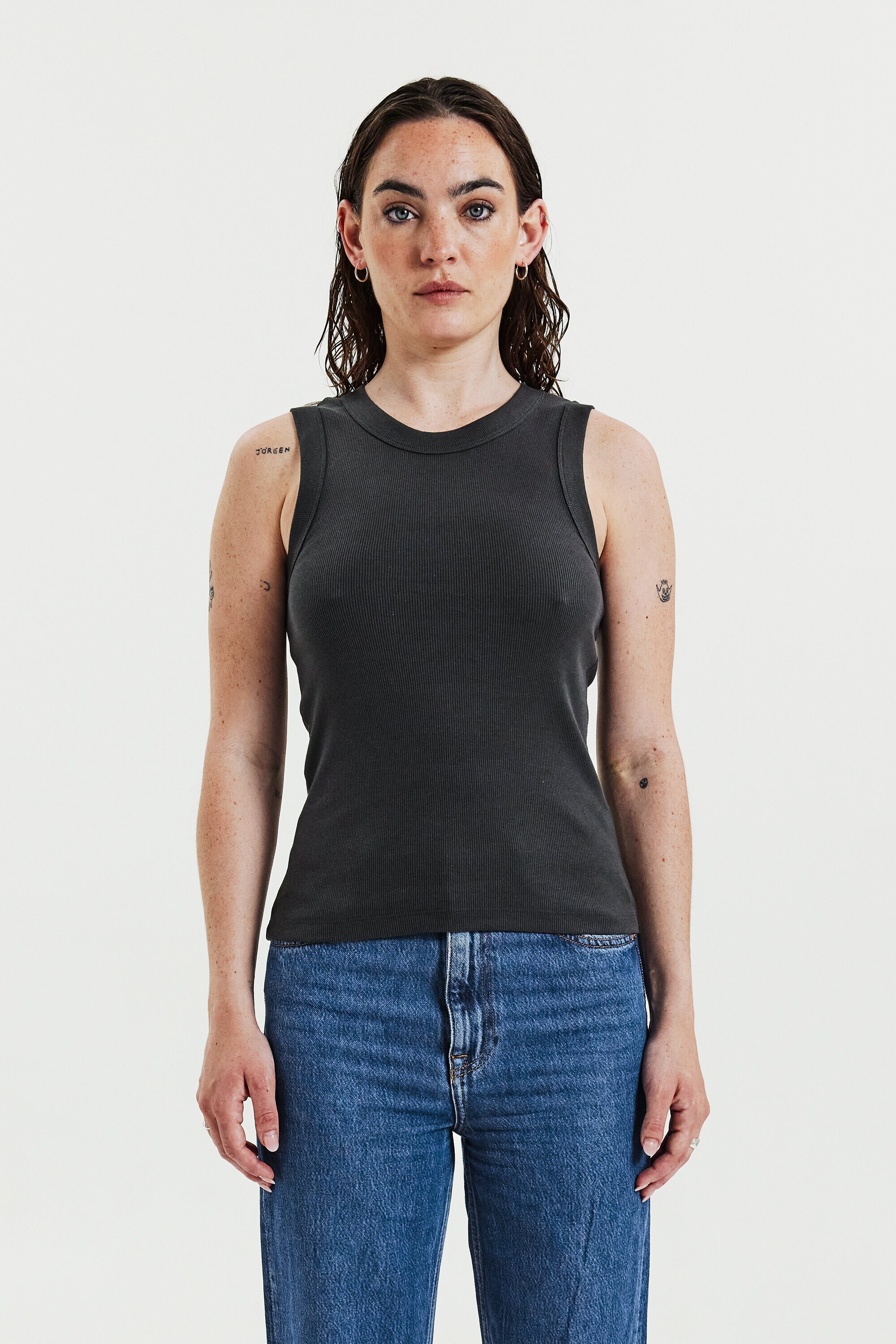 Tank crew-neck